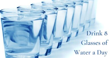 Drink 8 Glasses of Water a Day